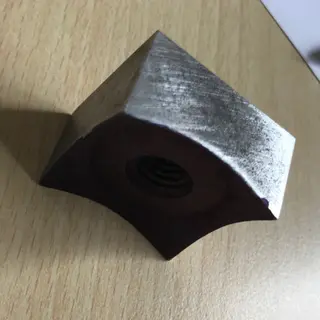 Concave knife in detail