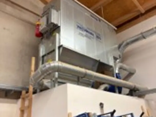 Höcker Extraction unit with Rotary valve