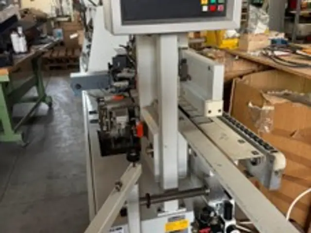 Lange Edge banding machine with Jointing unit